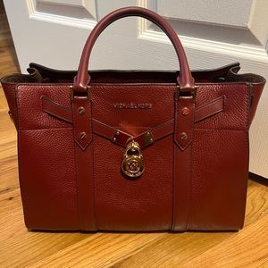 Maroon Michael Kors Purse